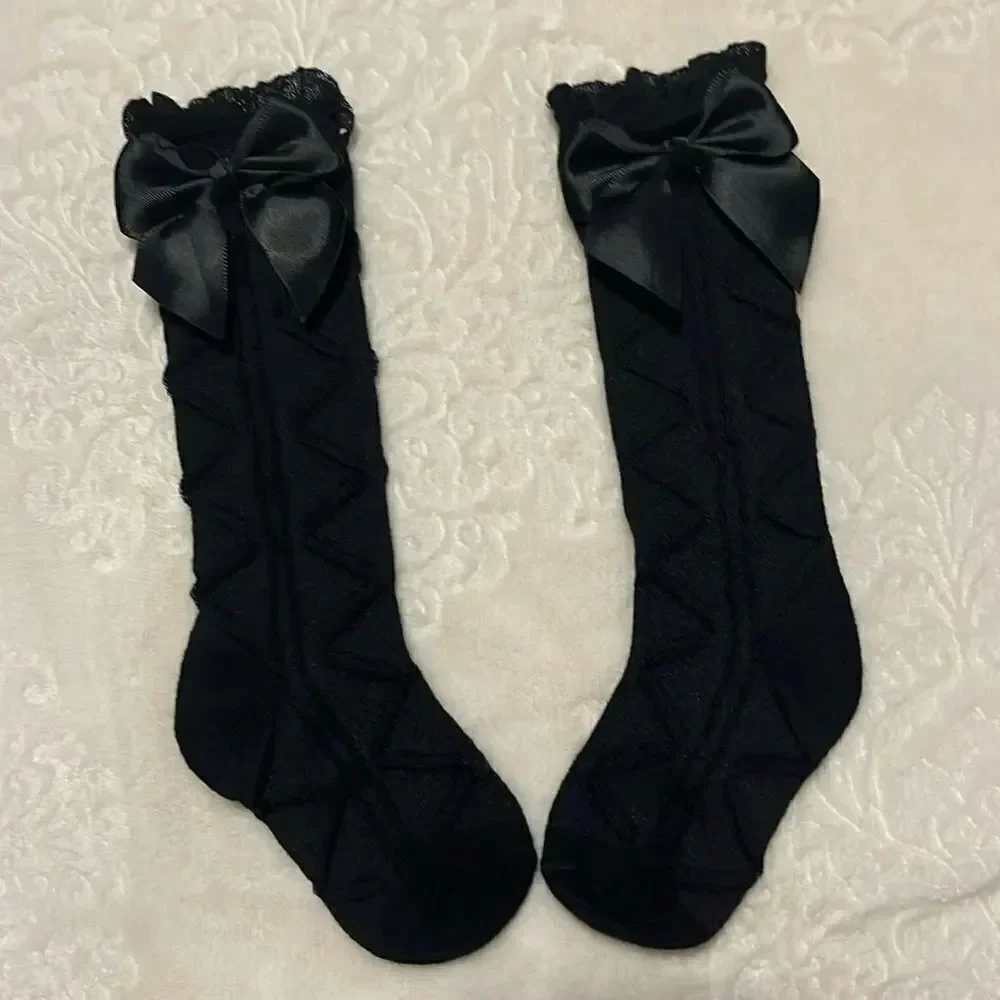 BABY / TODDLER BOW DECOR SOCKS